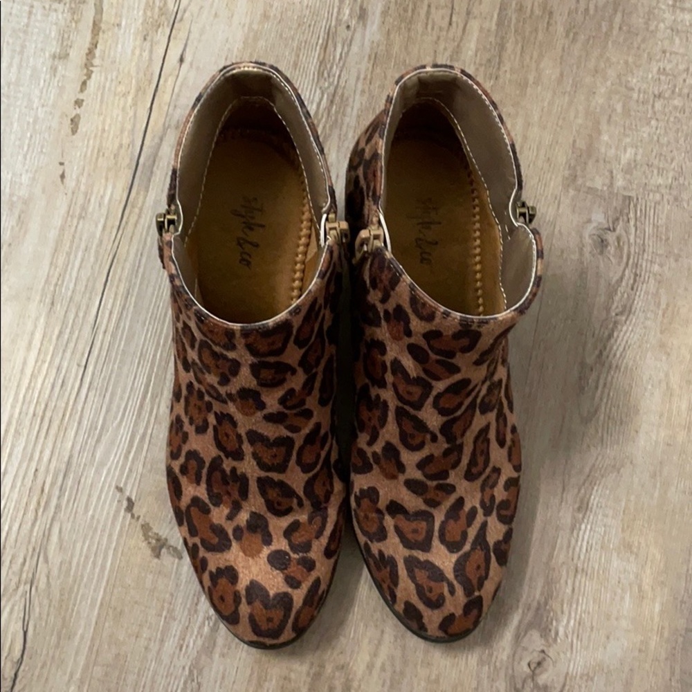 Cheetah Booties